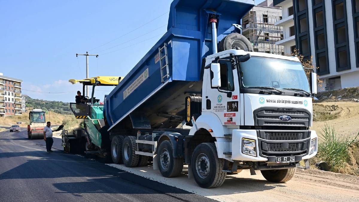 Turgutlu’nun kırsal mahallelerinde ulaşım konforu artıyor