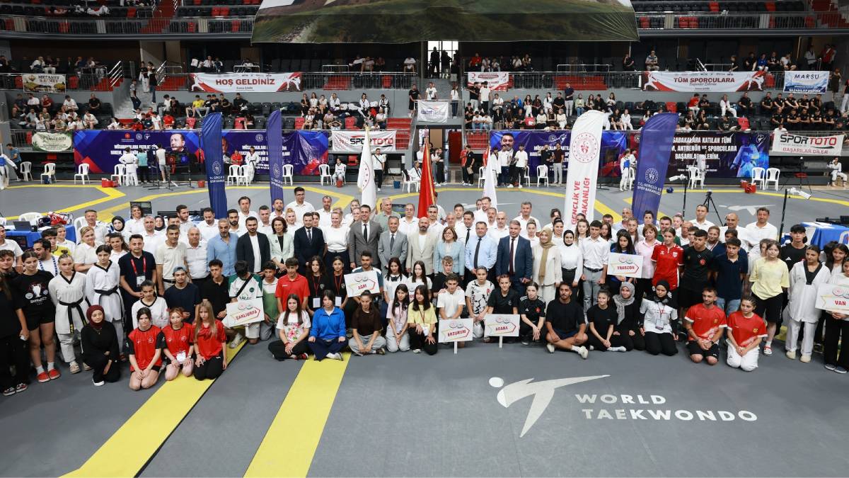 Gaziantep’te dev spor organizasyonu: Türkiye Kulüpler Taekwondo Şampiyonası başladı