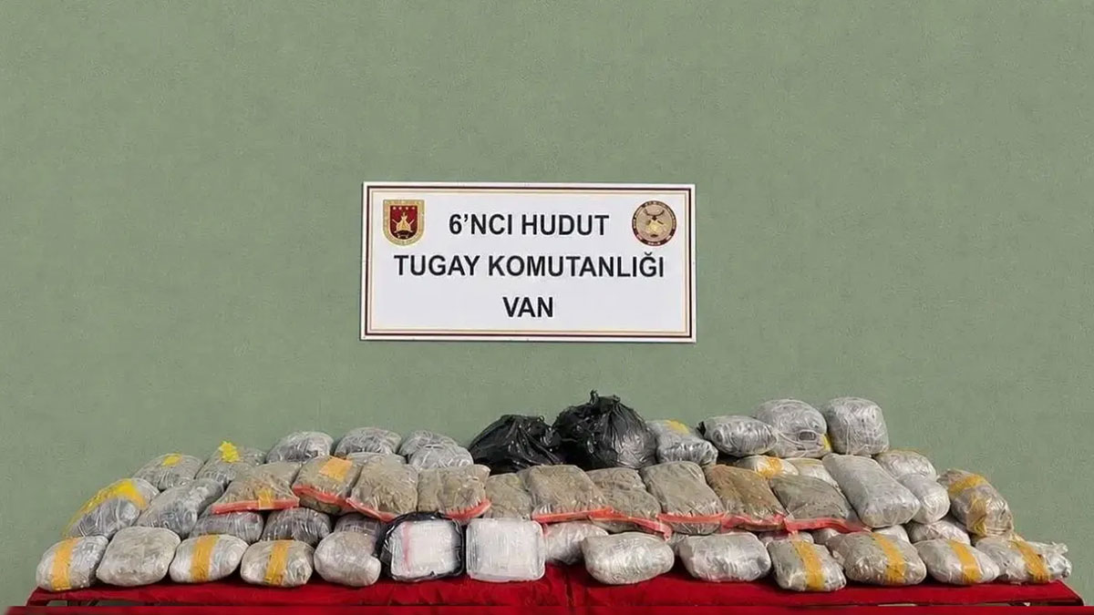 MSB duyurdu: Van sınırında 51 kilo uyuşturucu ele geçirildi