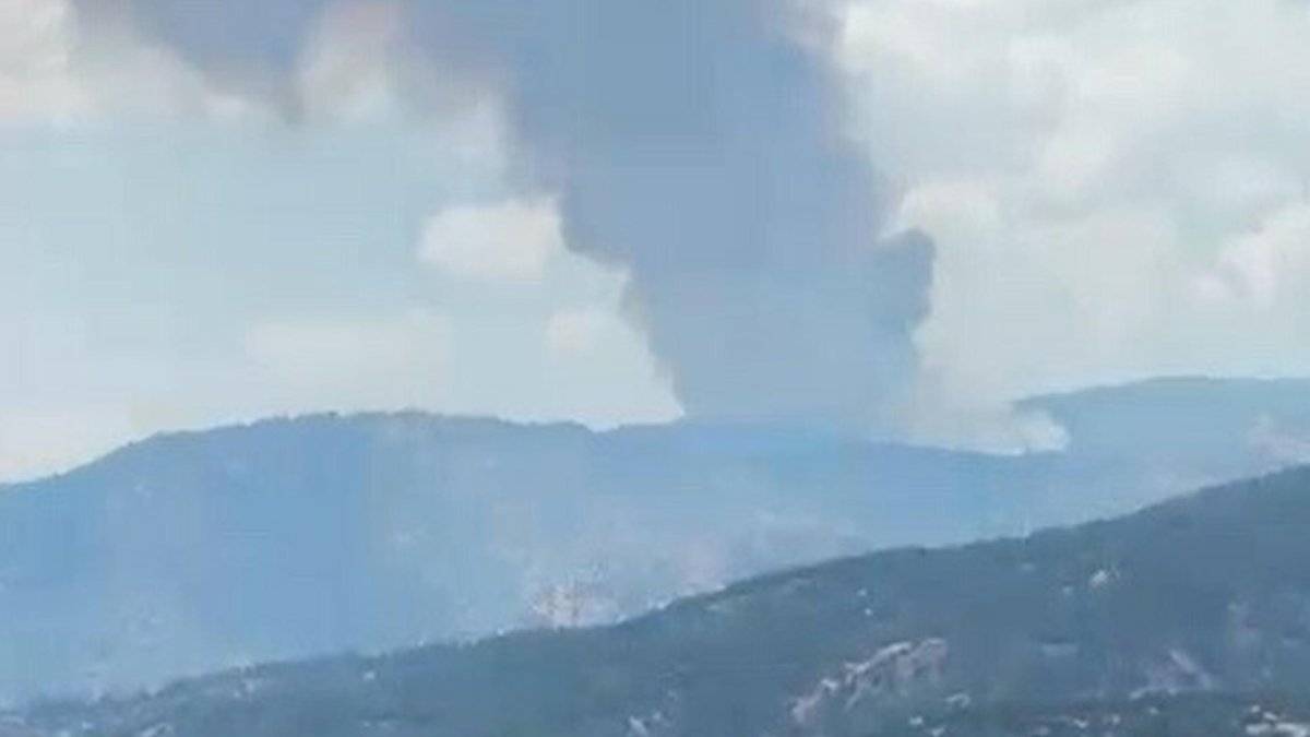 Aydın'da orman yangını: 11 helikopter ve 6 uçakla müdahale