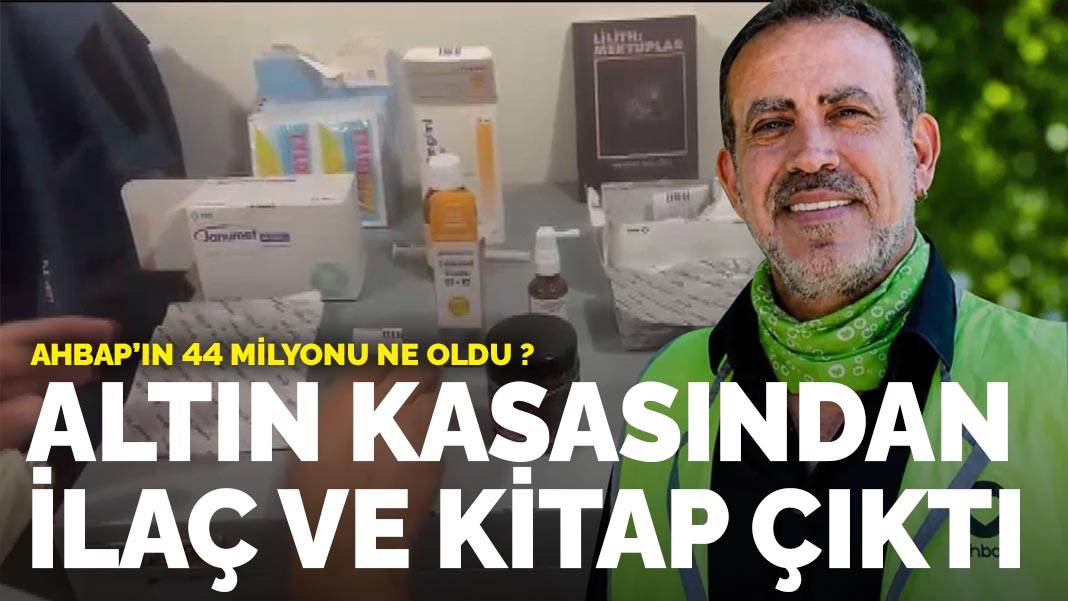 AHBAP soruşturmasında 44 milyon TL detayı: Altın kasasından ilaç ve kitap çıktı