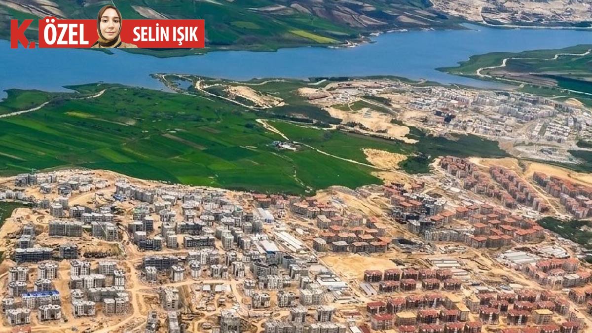 Sazlıdere’nin karşı kıyısı da betonlaştı