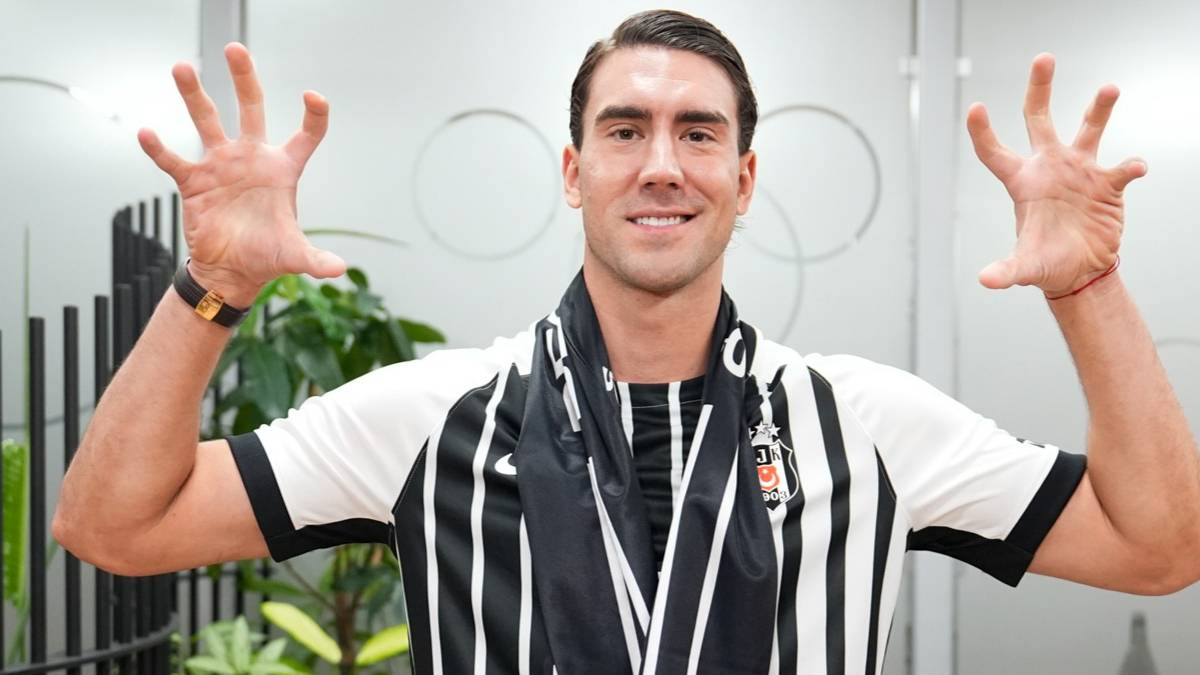 Beşiktaş'ta Dusan Vlahovic'in forma numarası belli oldu