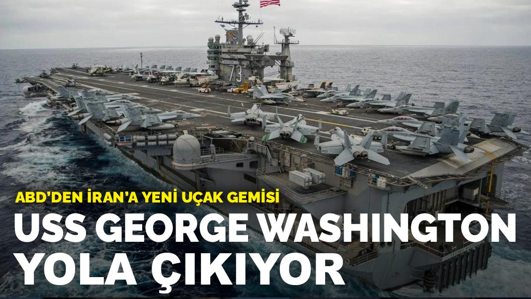 US sends aircraft carrier USS George Washington to Middle East amid Iran tensions
