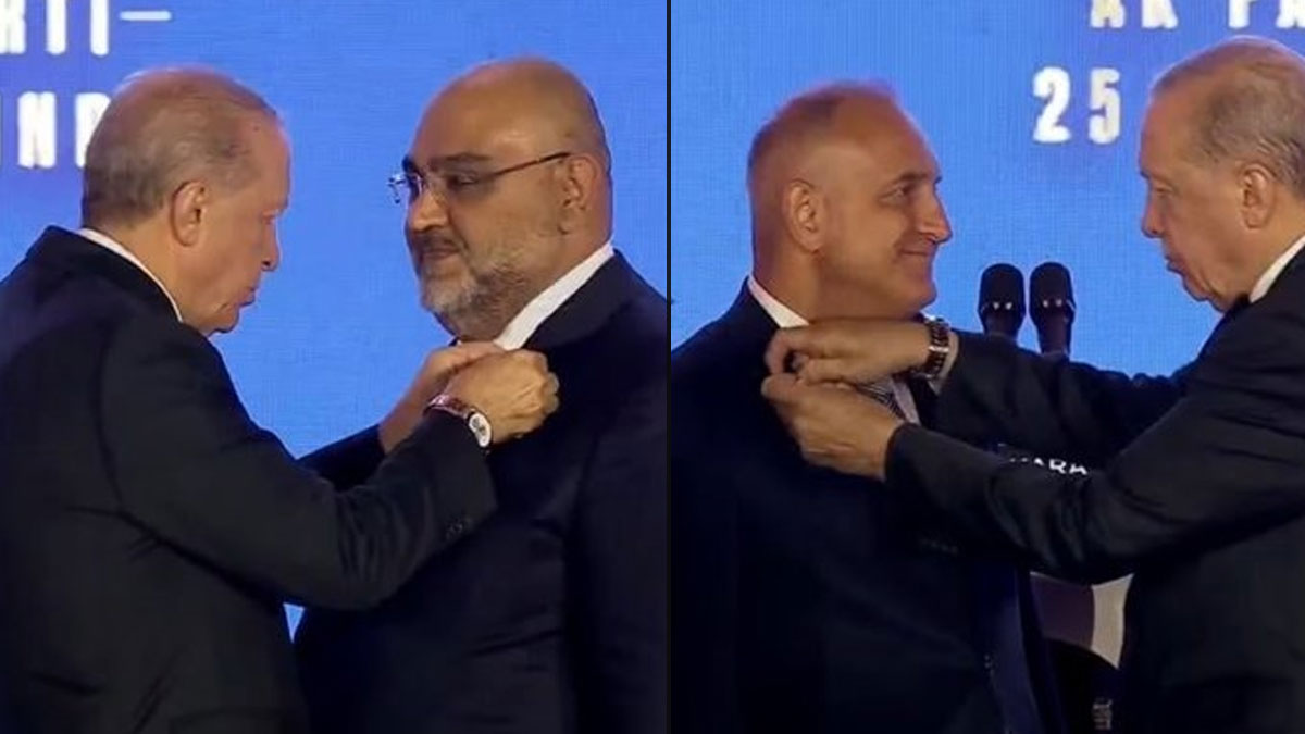 İYİ Partili Ömer Karakaş ve Mehmet Gürban,  AK Parti'ye katıldı