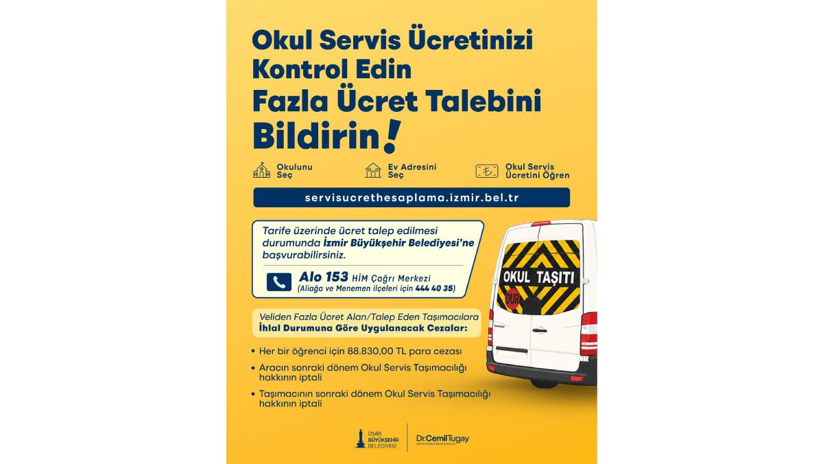 Türkiye'de bir ilk: Fazla servis ücreti isteyen taşımacıya ağır yaptırım