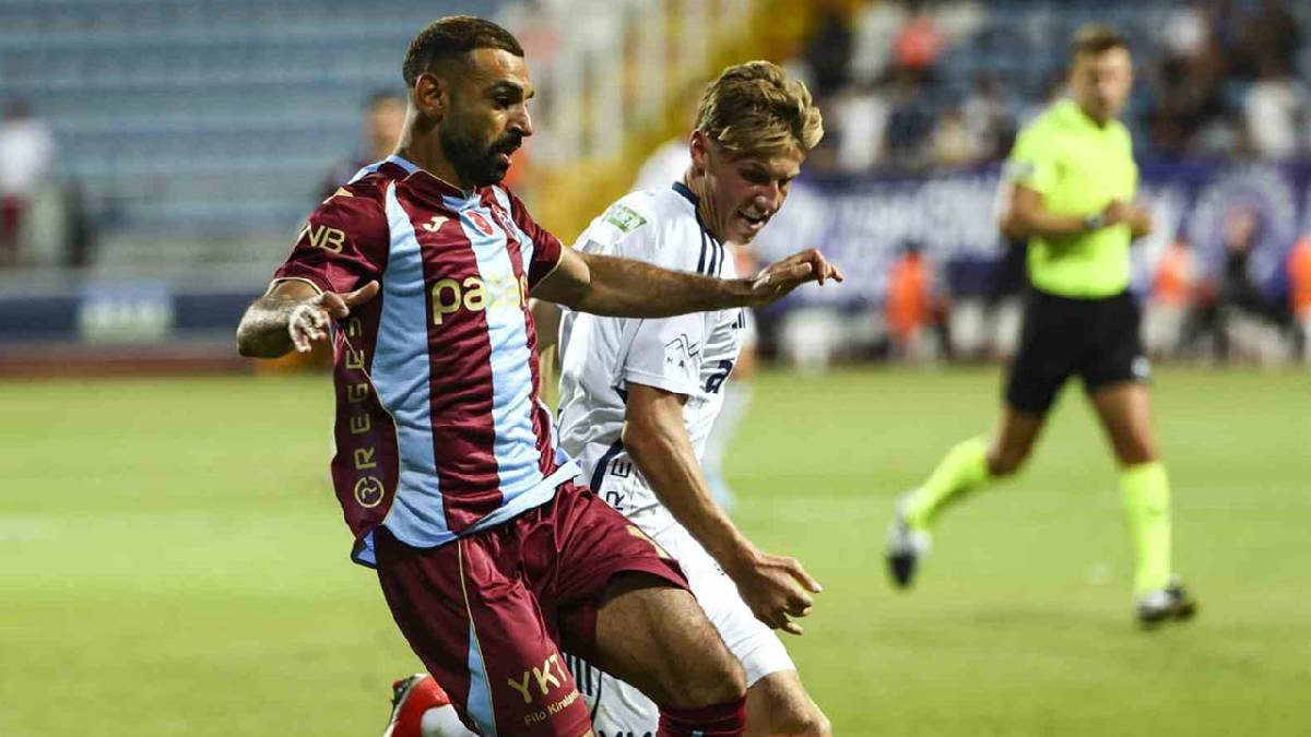 Trabzonspor sezona iyi başlamadı: Salah ilk kez bordo-mavili formayı giydi