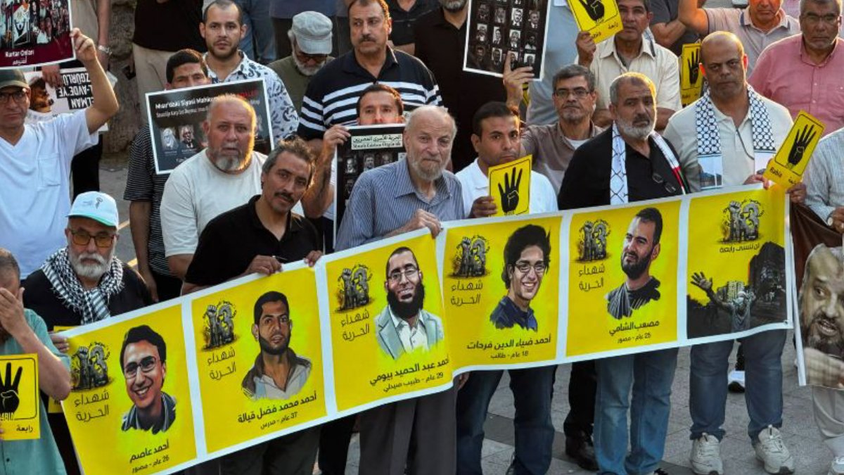 Rabia direnişinin 13. yılı: İstanbul'dan Mısır’daki tutuklulara özgürlük çağrısı