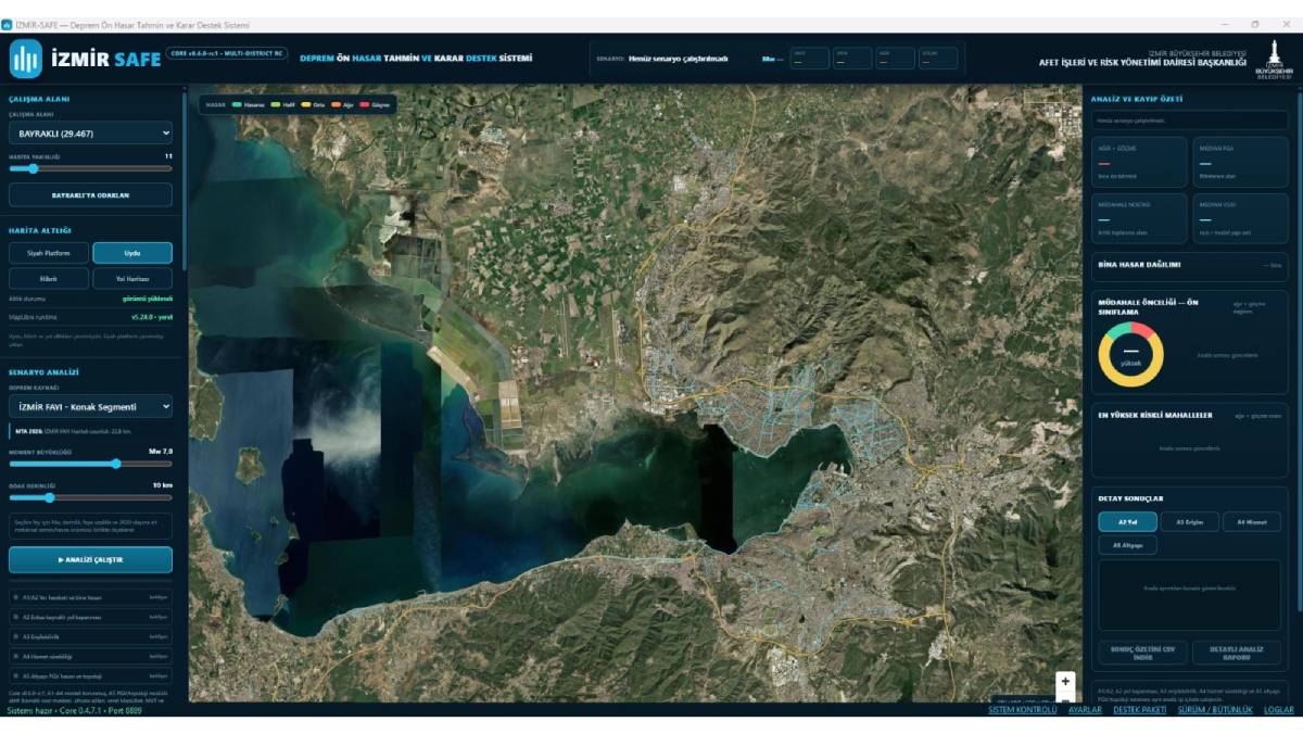İzmir’de deprem senaryolarına karşı tek platform: İZMİR-SAFE ile kritik analiz sonuçları bir arada