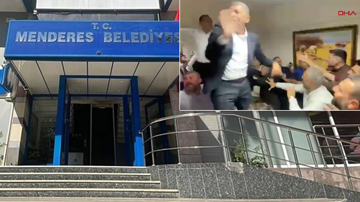 Son dakika! İzmir Menderes Belediyesi AK Parti’ye geçti: Belediye Meclisi’nde yumruklar konuştu