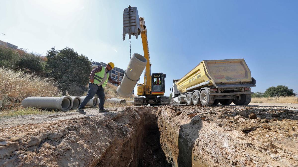 Büyükşehir’den Nilüfer’e 7 bin 600 metrelik altyapı yatırımı