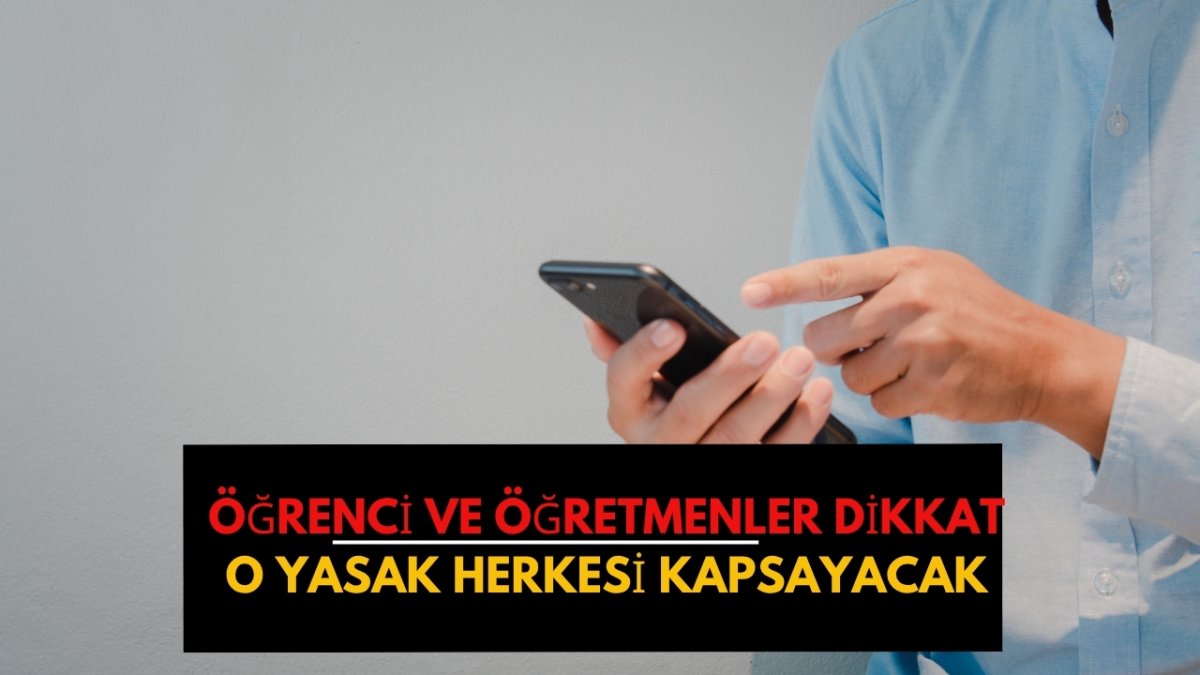 2026-2027 MEB genelgesi: Okullarda sınıfa cep telefonu getirmek yasak mı, Öğretmenler telefon kullanabilecek mi?