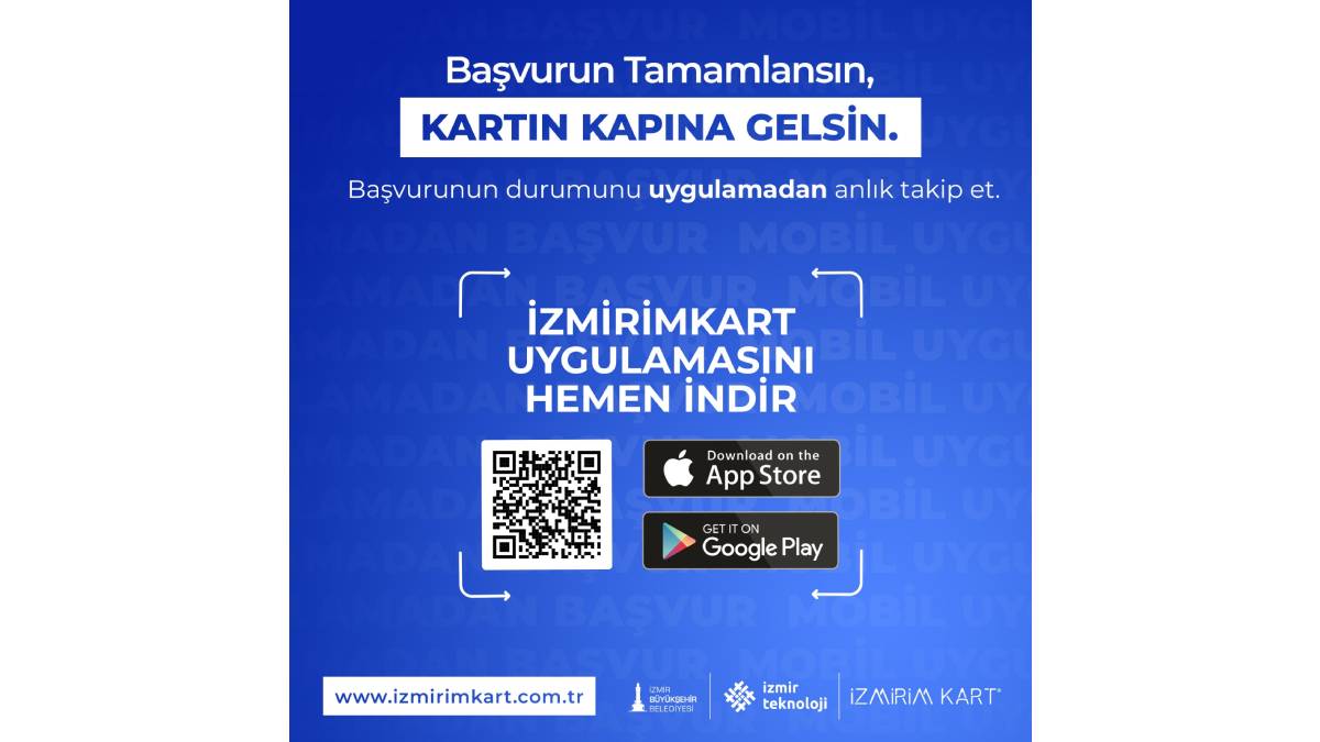 Kişiselleştirilmiş İzmirim Kart’a başvurmak artık çok kolay