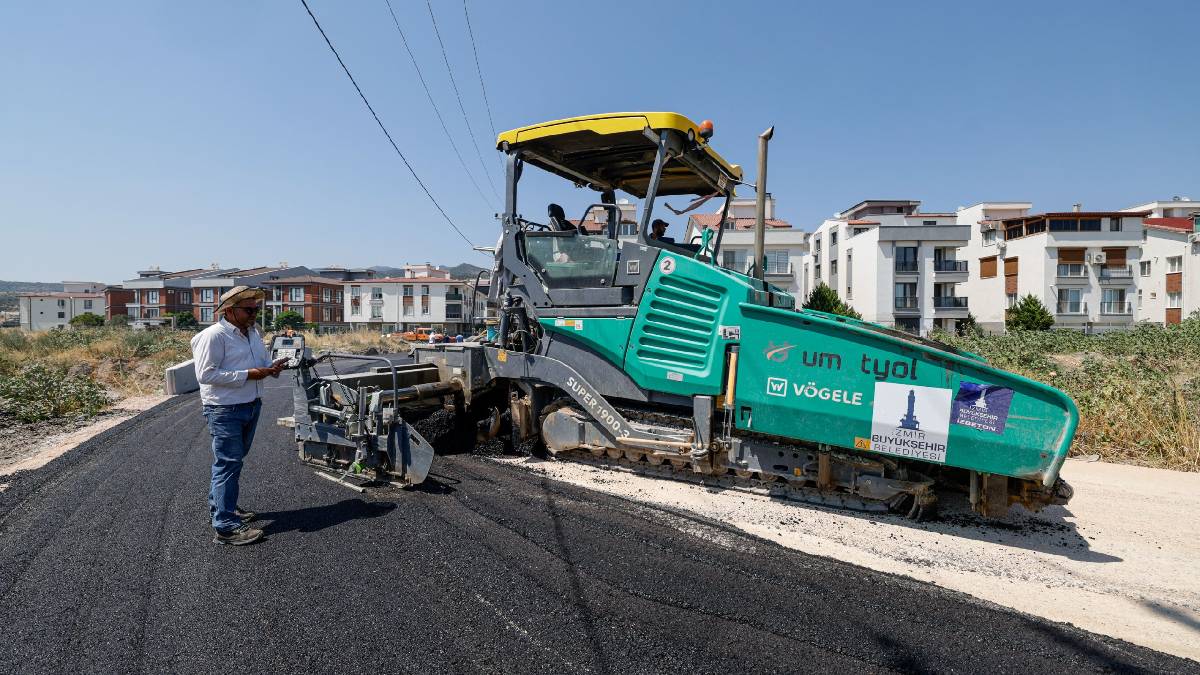 Bergama’da yollar yenileniyor, ulaşım daha güvenli hale geliyor