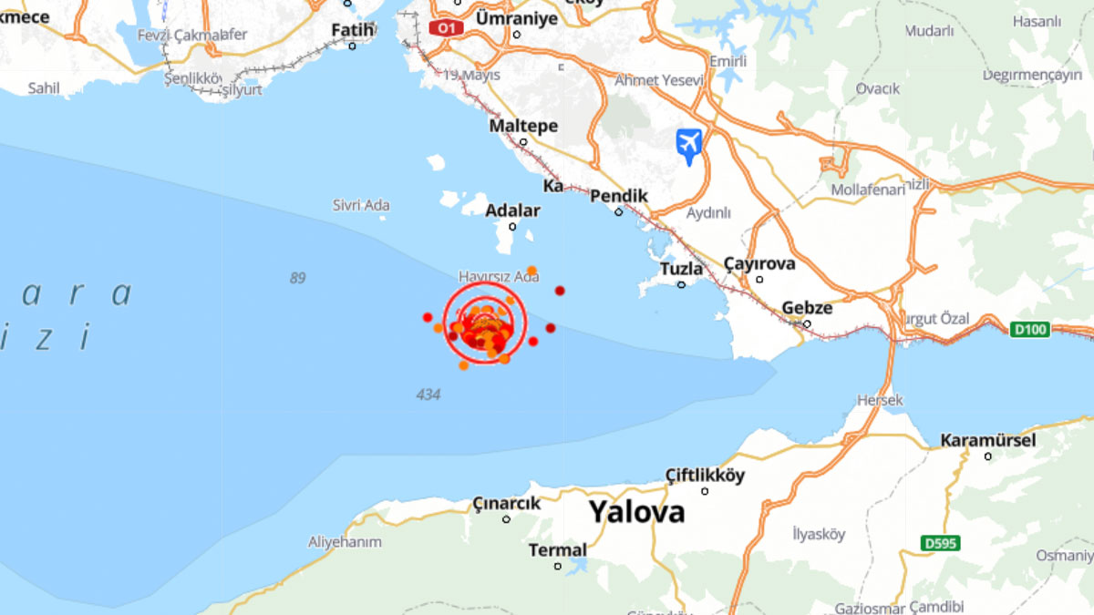 İstanbul’da deprem hareketliliği sürüyor