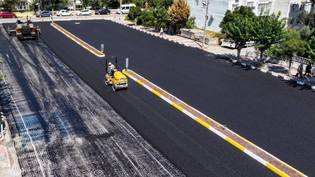 Yunusemre Mesir Mahallesi’nde sorunlu yol güvenli hale getirildi