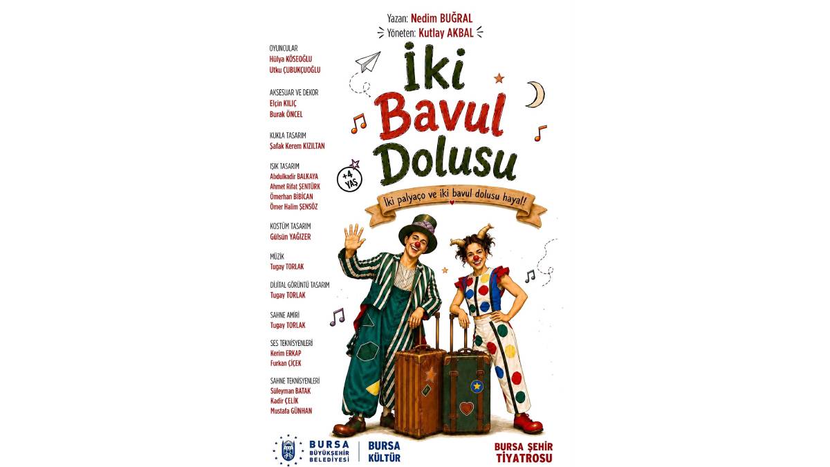 Büyükşehir’den miniklere ‘İki Bavul Dolusu’ eğlence