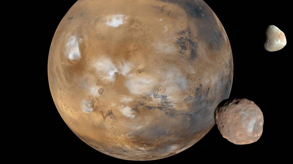 Mars’ın uydusu Deimos’un gizemi çözüldü: Yüzeyini dev bir çarpışma şekillendirmiş