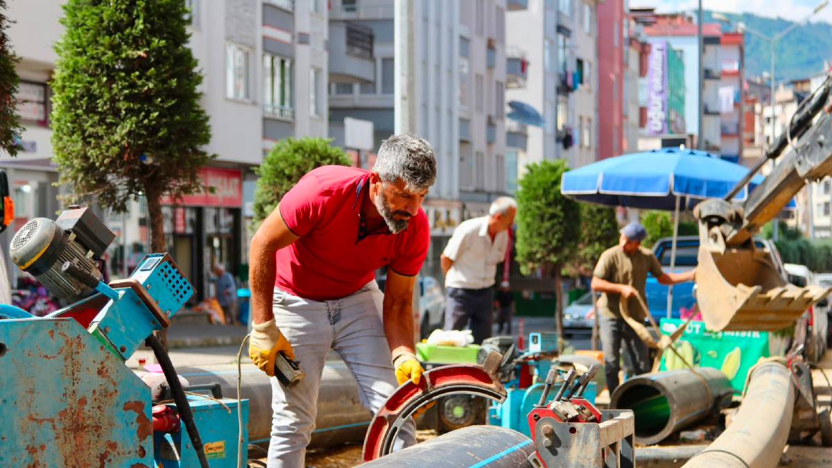 Giresun’un her noktasında ekipler sahada