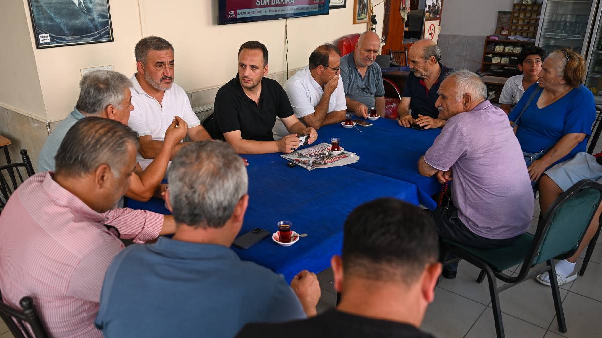 Başkan Eşki Ümit Mahallesi’nde vatandaşlarla buluştu
