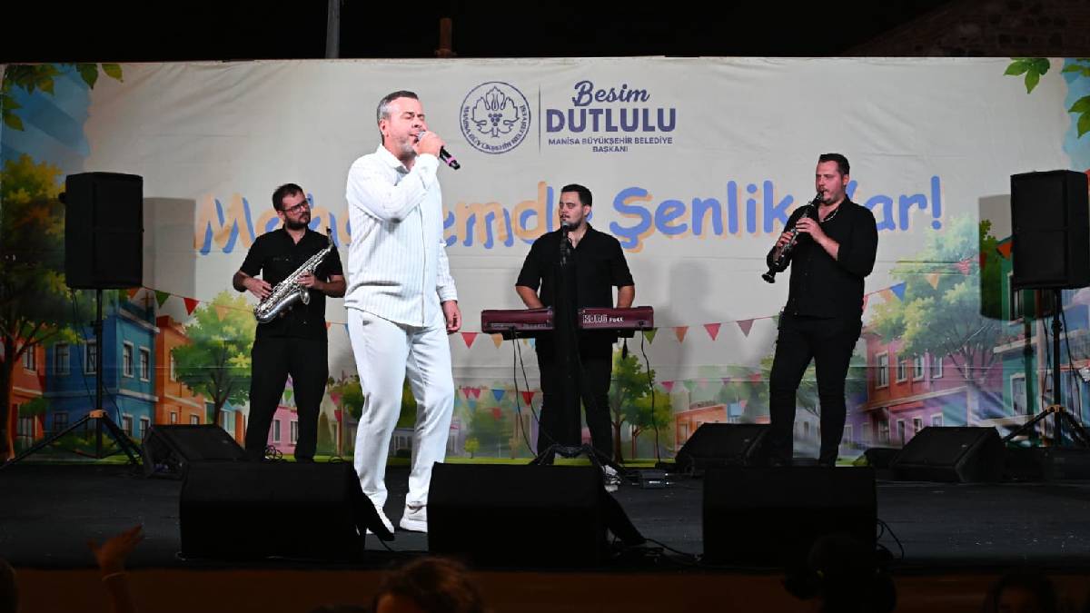 Büyükşehirden mahallelerde şenlik coşkusu