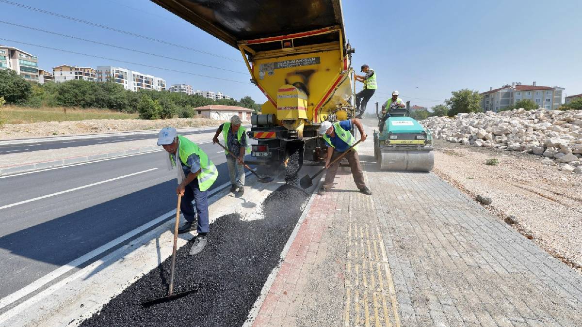 Büyükşehir’den yeni yola alternatif dokunuş