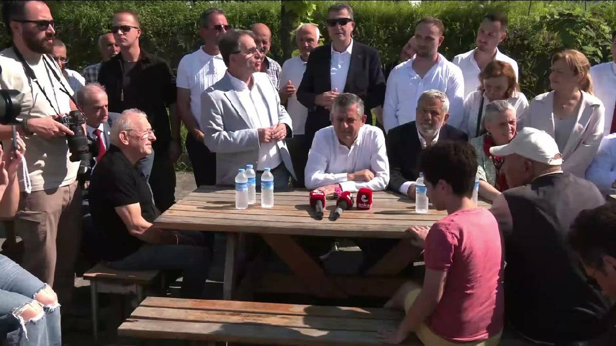 Özgür Özel’den Rize’de çay ve fındık sözü: Alım garantisi olacak