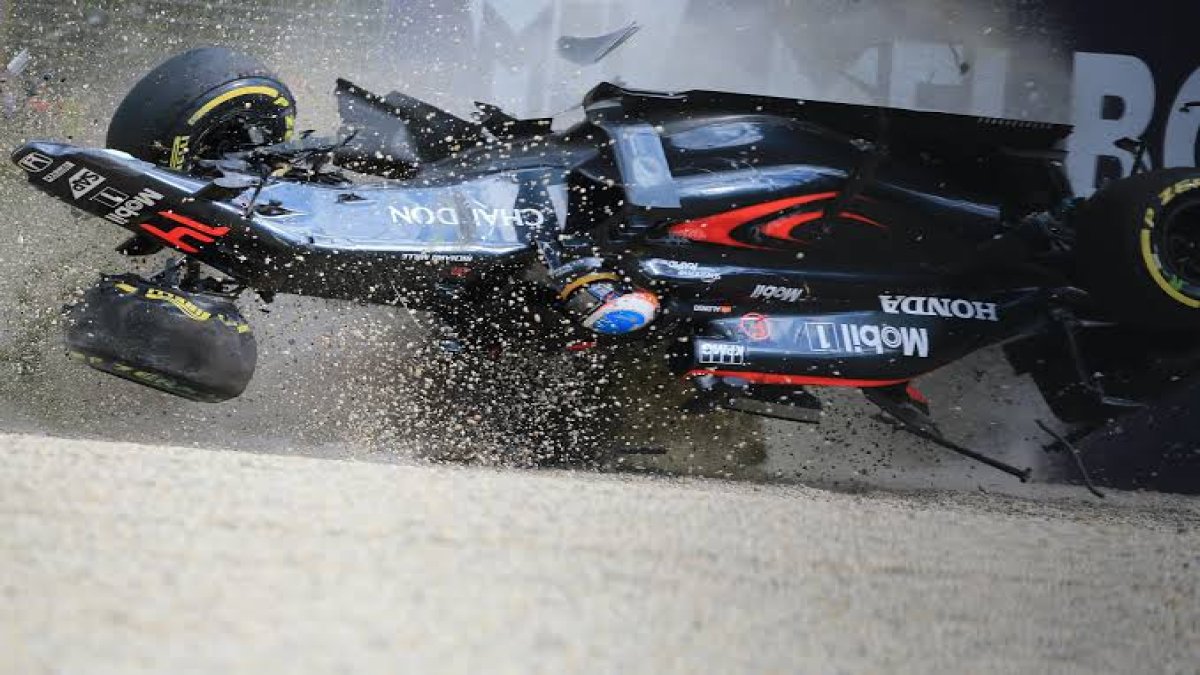 Formula 1’de talihsiz kaza