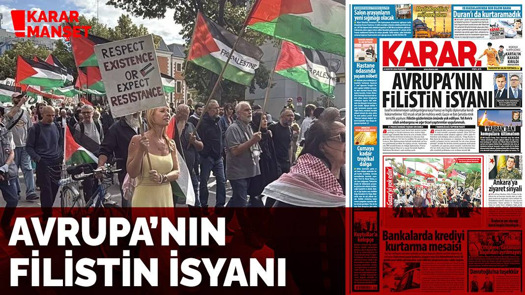 Avrupa'nın Filistin isyanı… 102 İngiliz ve Fransız diplomat hükümetlerine “artık harekete geçin” çağrısı yaptı