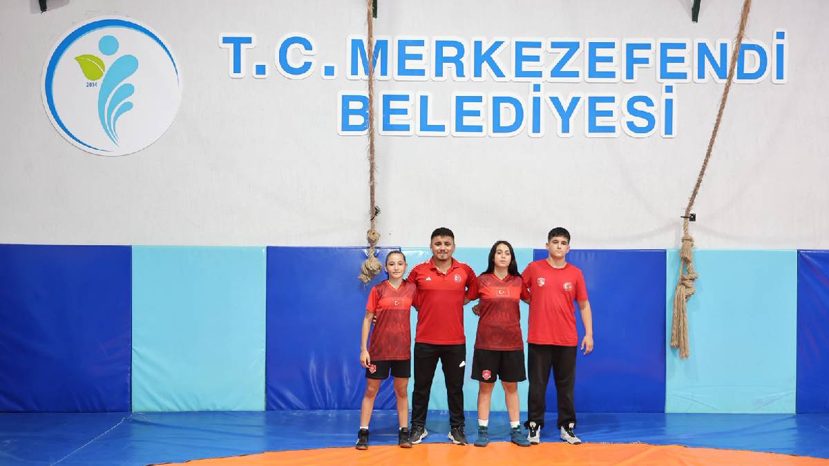 Merkezefendi’nin güreşçileri Milli Takıma davet edildi