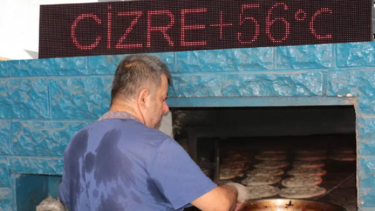 56 derecelik sıcaklık mesaide 80 dereceye çıkıyor! Sabah 5 itibarıyla yanmaya başlıyorlar