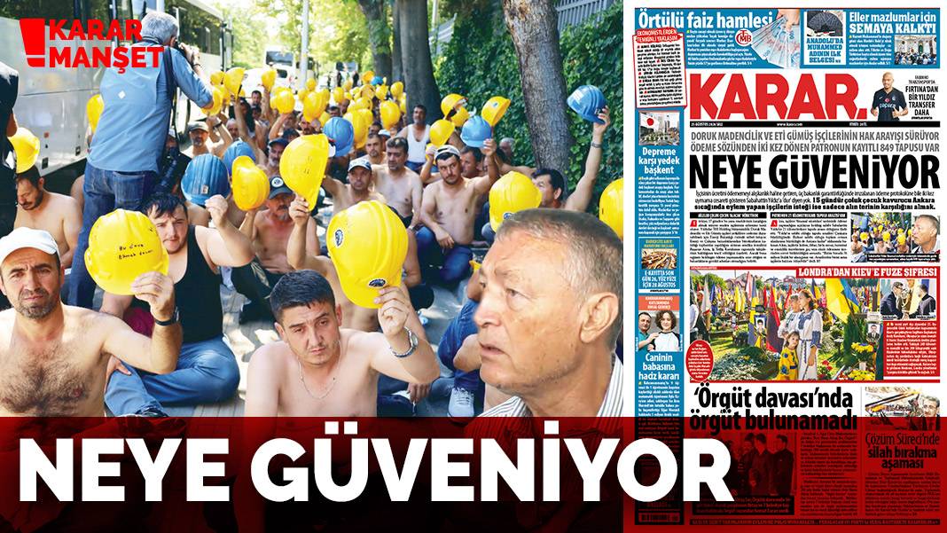 Neye güveniyor