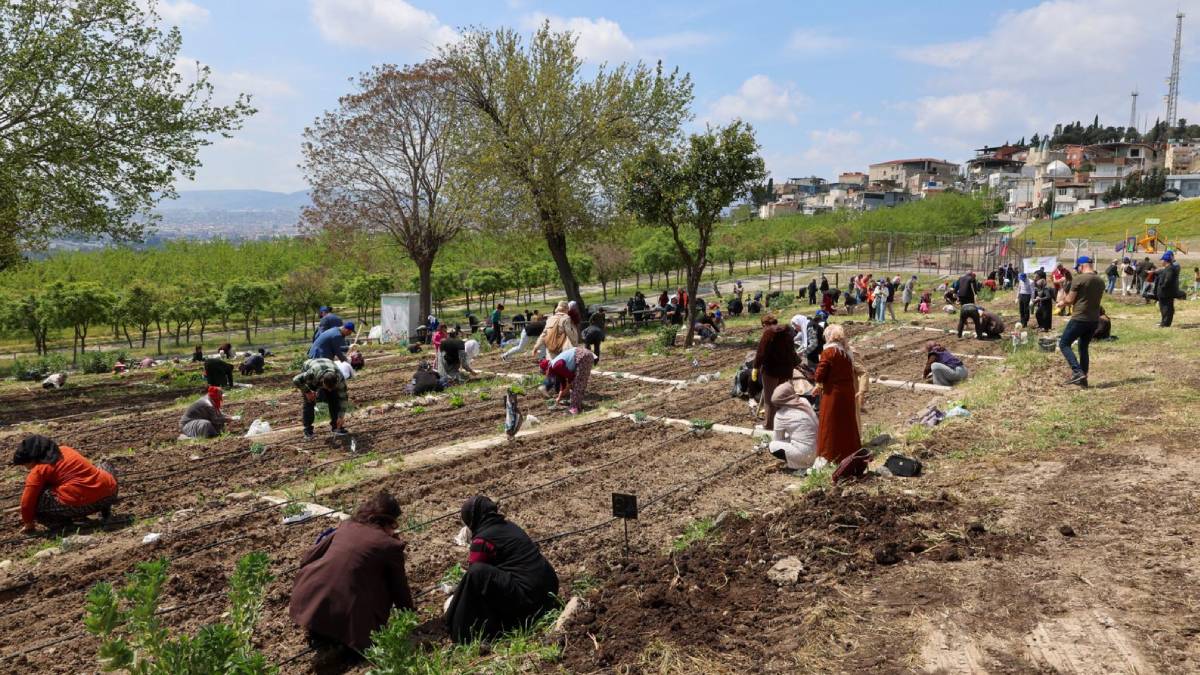 Mahalle Bostanları büyüyor! Kozağaç Mahalle Bostanı için ön başvurular başladı