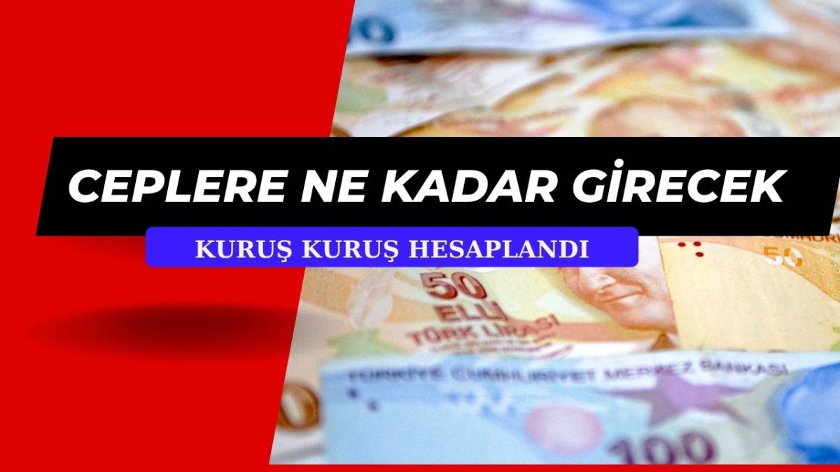 Milyonlarca memur ve emeklinin nefesini tutarak beklediği kuruşu kuruşuna zam hesabı sonunda yapıldı!