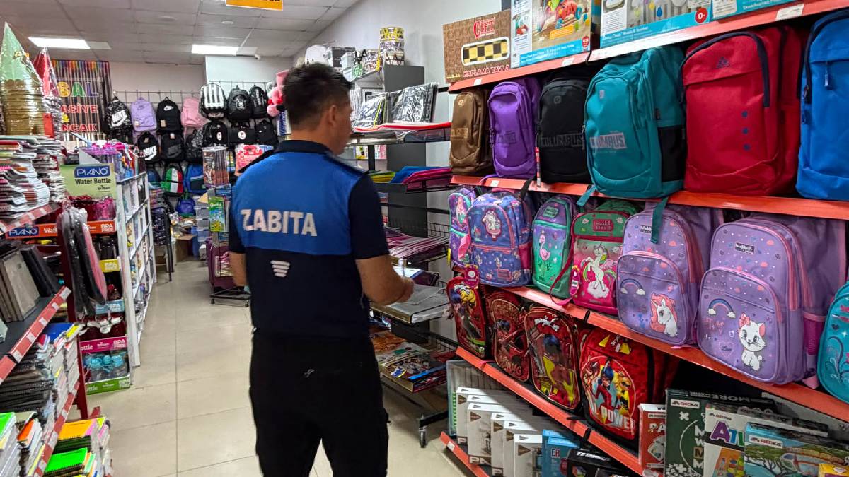 Zabıta ekiplerinden okul öncesi kırtasiye denetimleri