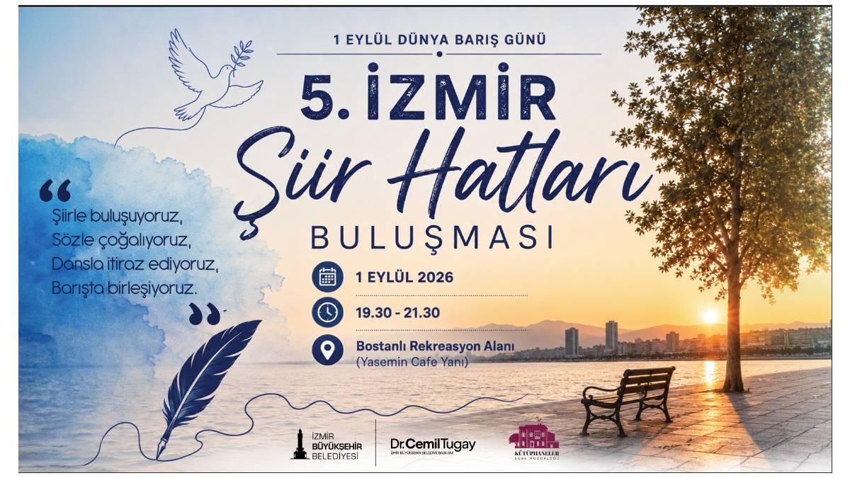 İzmir’de Dünya Barış Günü sanatla kutlanacak