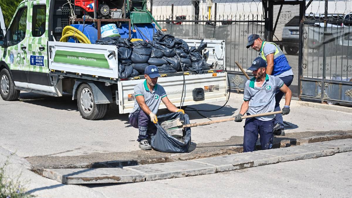 Büyükşehir’den altyapıya bahar temizliği