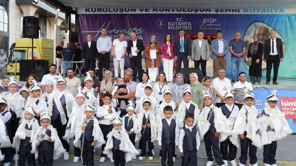 Geleneksel sünnet töreninde çocukların sevincine ortak olundu