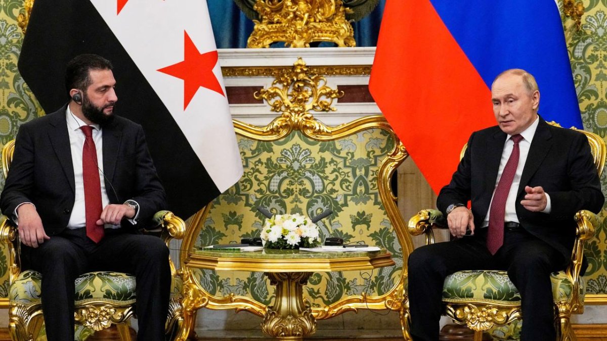 Putin ve Şara Suriye’de ikili ilişkileri görüştü