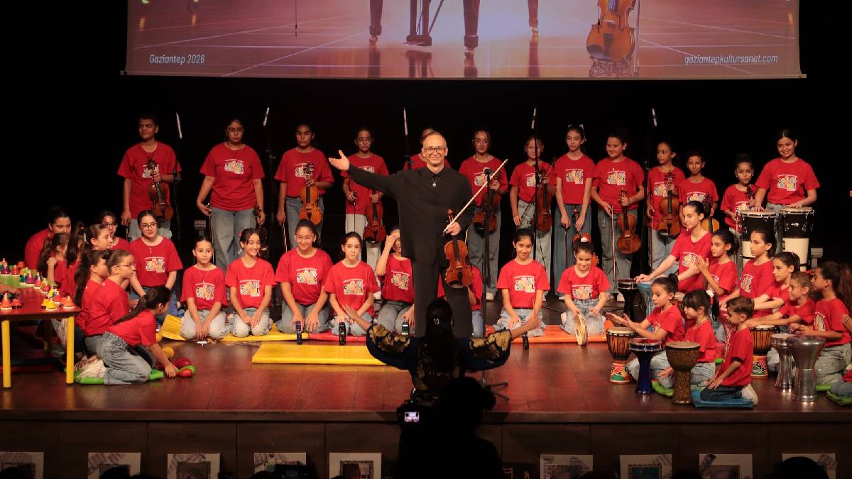 Gaziantep Büyükşehir, Uluslararası Çocuk Müzik Kampı sona erdi