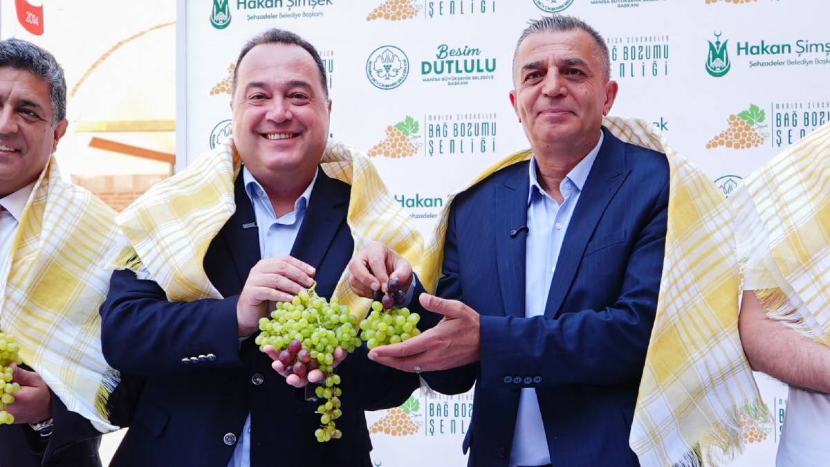 Üzümün Başkenti Manisa’da Bağbozumu Şenliği başlıyor