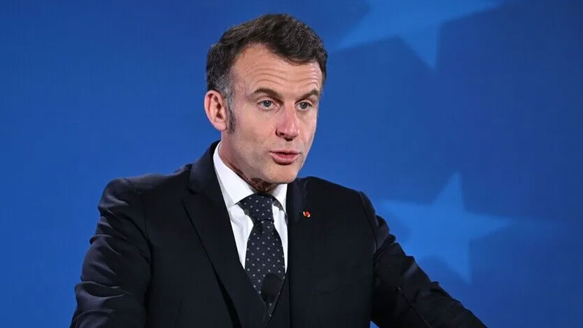 Macron'dan SDG açıklaması: Memnuniyetle karşıladım