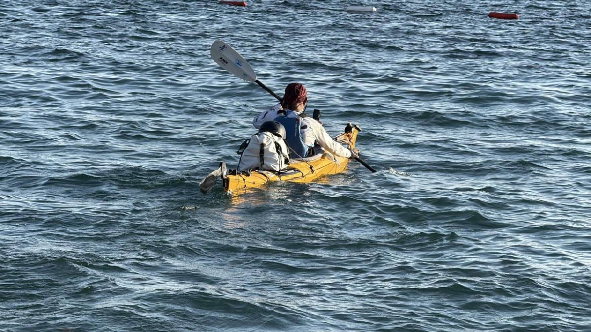 Kanoyla İstanbul’dan çıktı, 83 günde Bodrum’a ulaştı