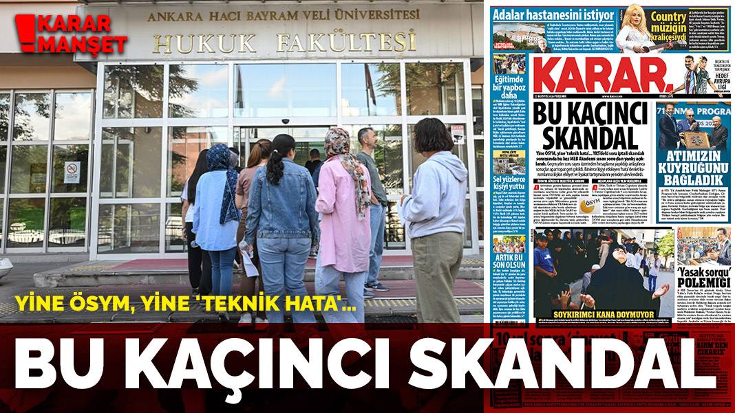 Bu kaçıncı skandal