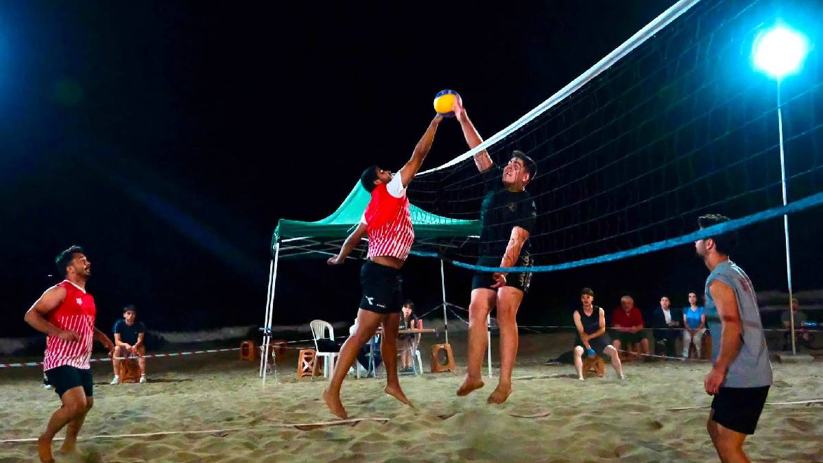 Plaj Voleybol Turnuvası tamamlandı