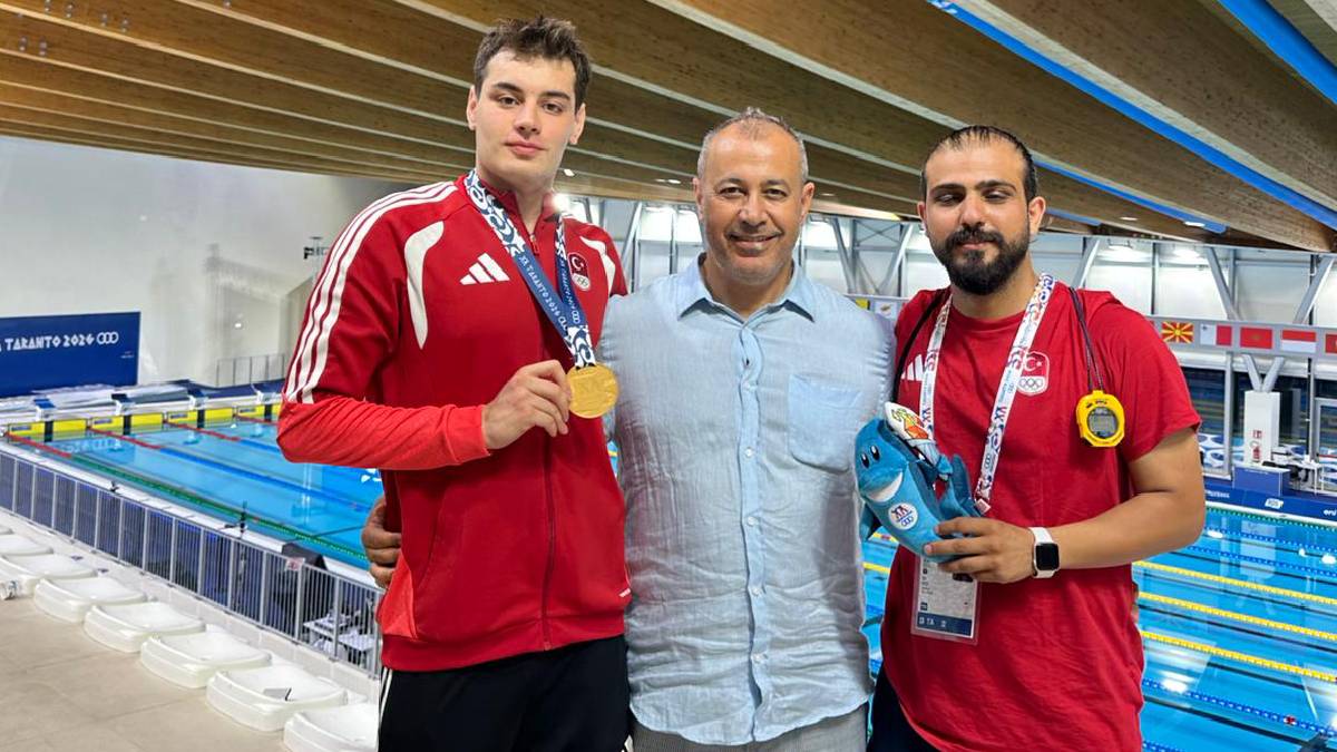 Gaziantep Büyükşehir sporcusundan tarihi başarı! Kaan Efe Kaya, Akdeniz Oyunları’nda altın madalya kazandı