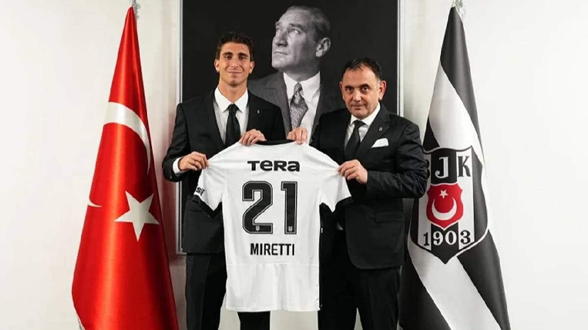 Beşiktaş’tan orta sahaya İtalyan takviyesi: Fabio Miretti imzayı attı