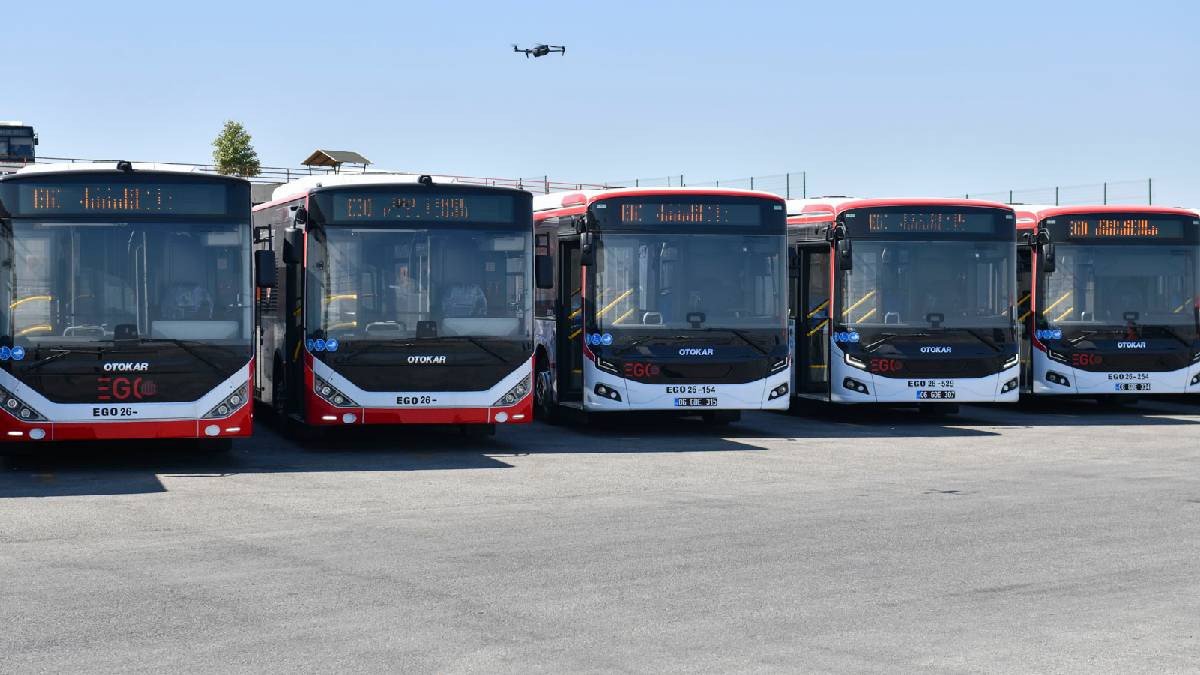 EGO filosuna 15 yeni otobüs: Araç sayısı 2014'e yükseldi