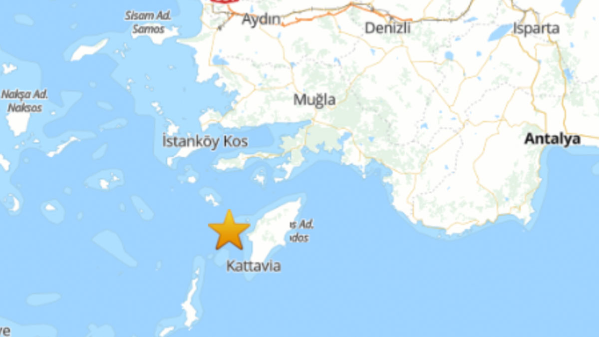 Ege Denizi’nde deprem
