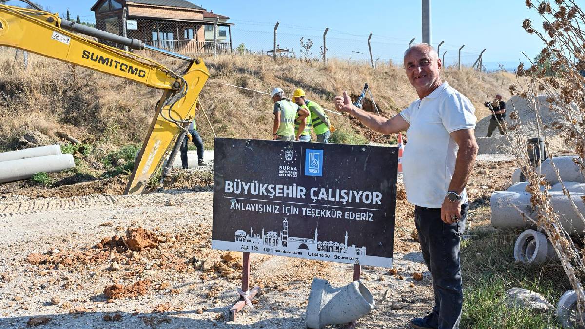 Büyükşehir’den Yenişehir altyapısına yeni hat